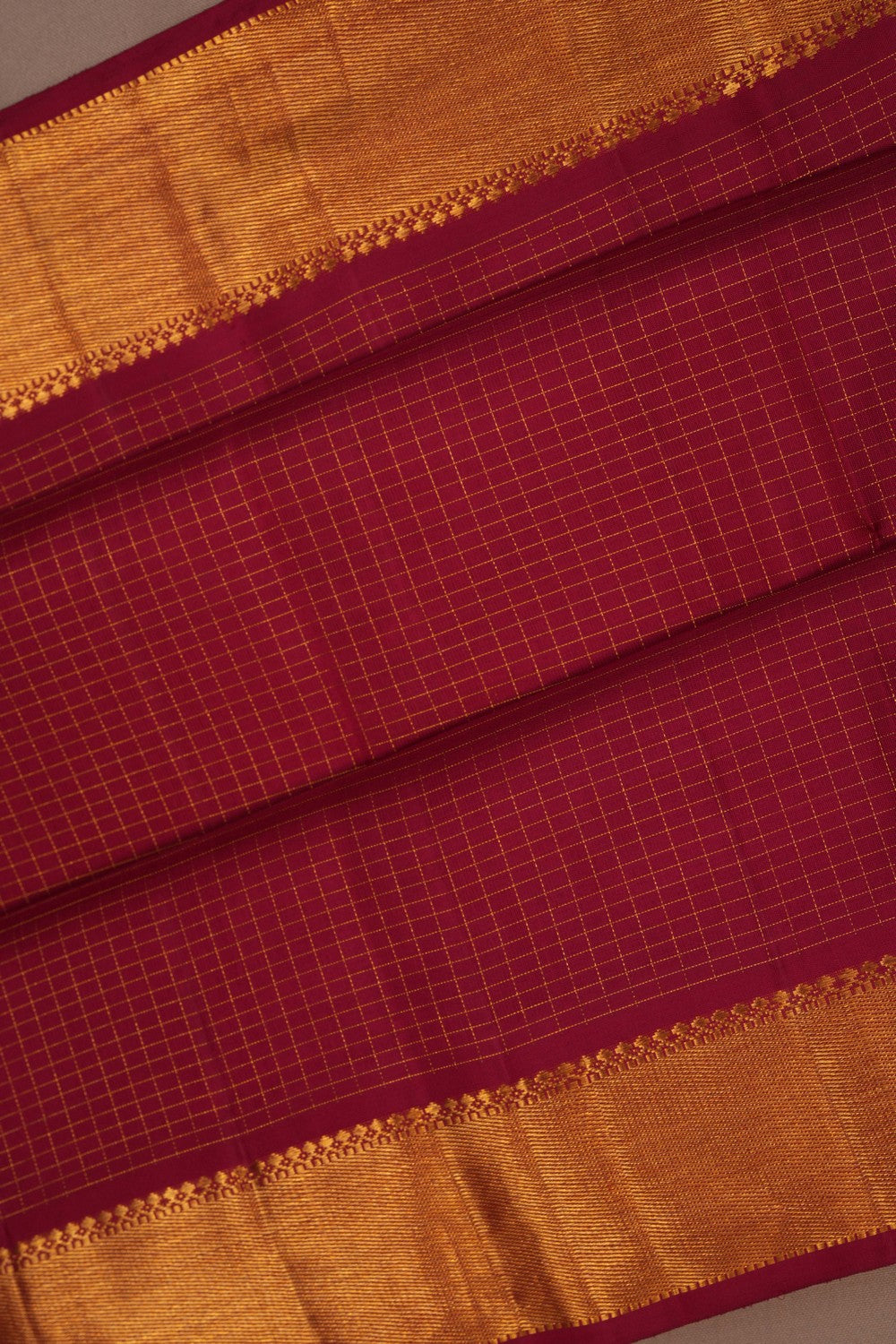 Image of Arani Silk Kattam Pink Saree